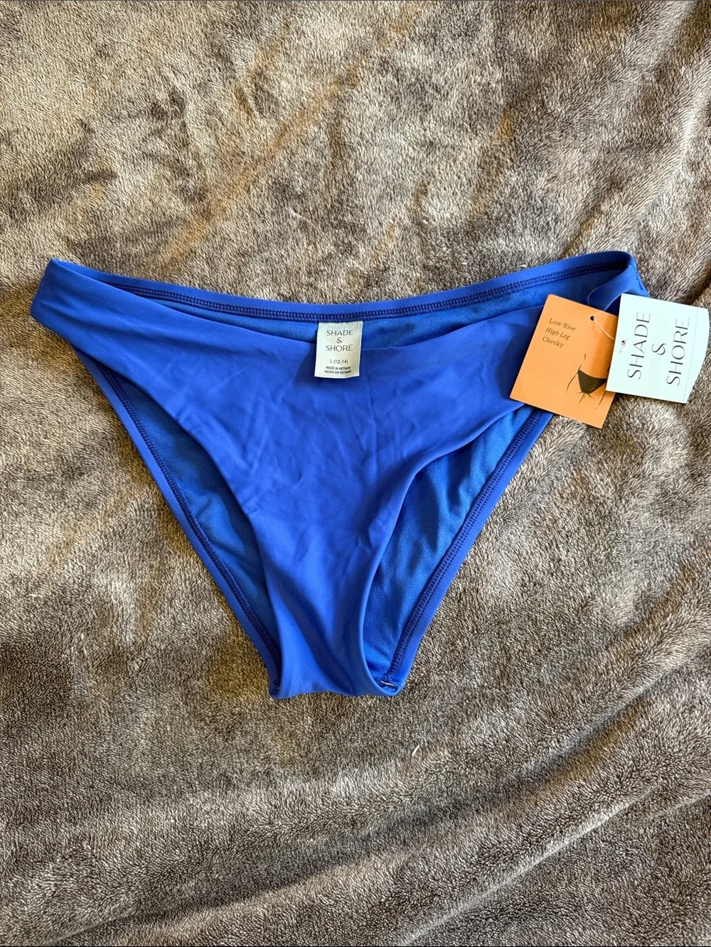 Shade & Shore Royal Blue Bikini Bottom